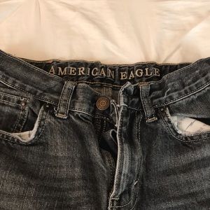 American Eagle boys dark jeans-straight